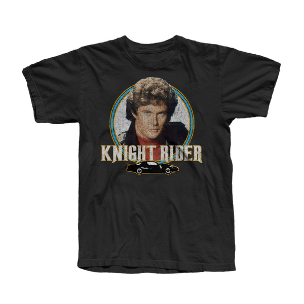 VINTAGE KNIGHT RIDER BLACK T-SHIRT