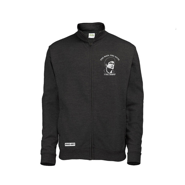 BLACK THE MAN EMBROIDERED TRACK JACKET