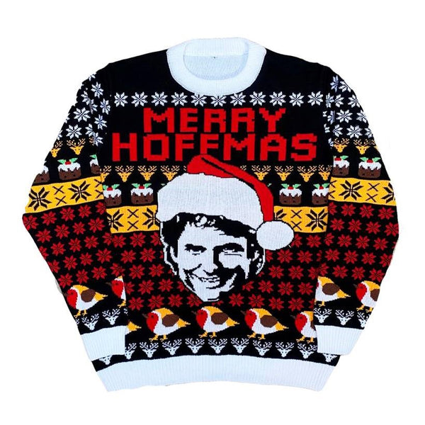 Merry Hoffmass Christmas Knitted Jumper